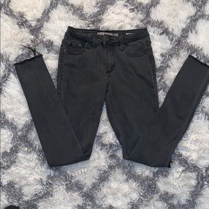 High waisted highway grey jeans